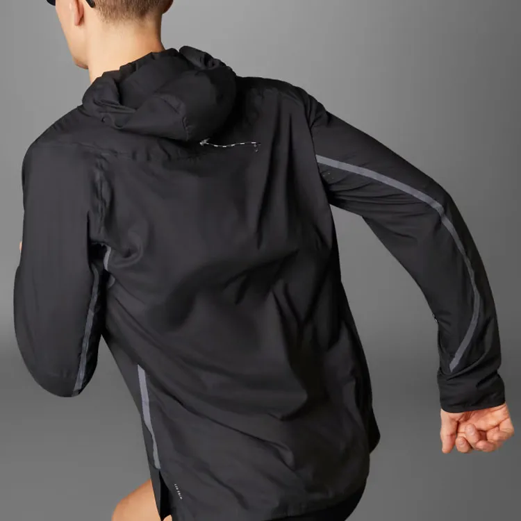 Adidas Adizero Running Lightweight Jacket Jackets & Coats Men's Black-2