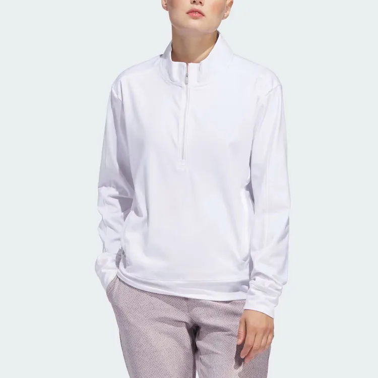 Adidas Free Shipping With AdiClub Ultimate365 Half Zip Layering Top-1
