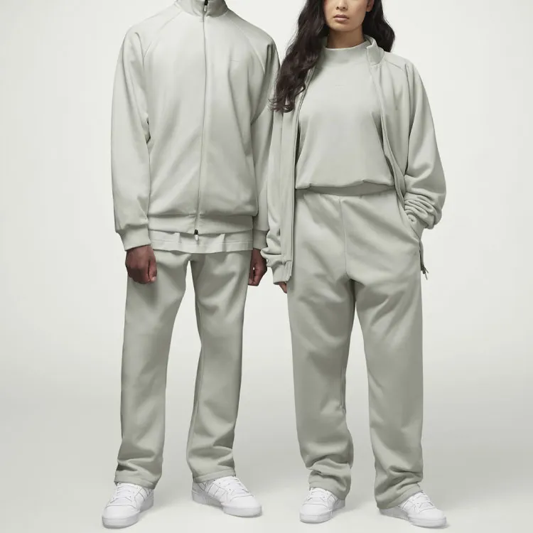 Adidas Originals Basketball Track Jacket Jackets Coats International Version Unisex Halo Green-2