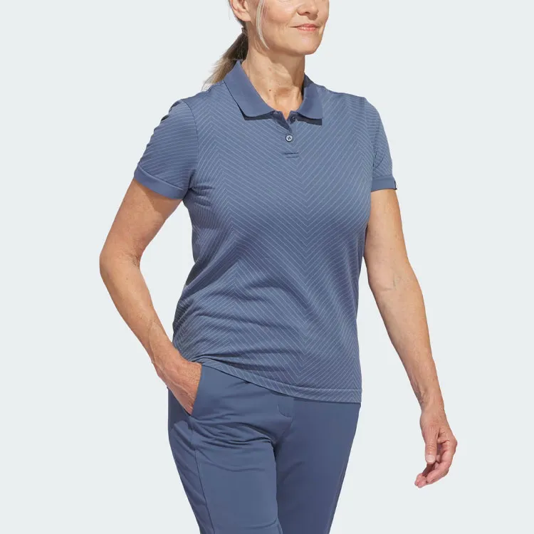 Adidas Ultimate365 Tour Primeknit Polo Shirt Polo Shirt Women's Dark Blue-1