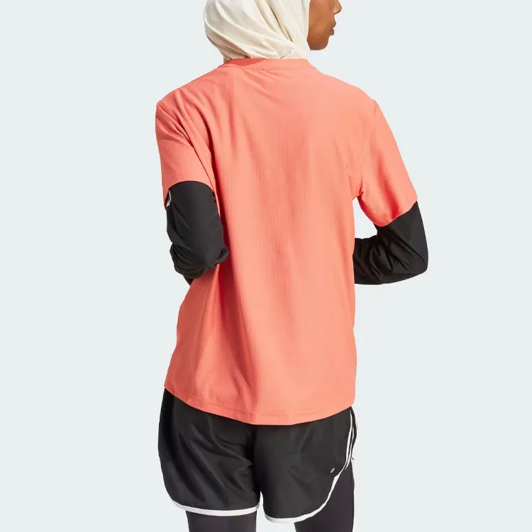 Adidas Regular T Shirt Women's Orange-2