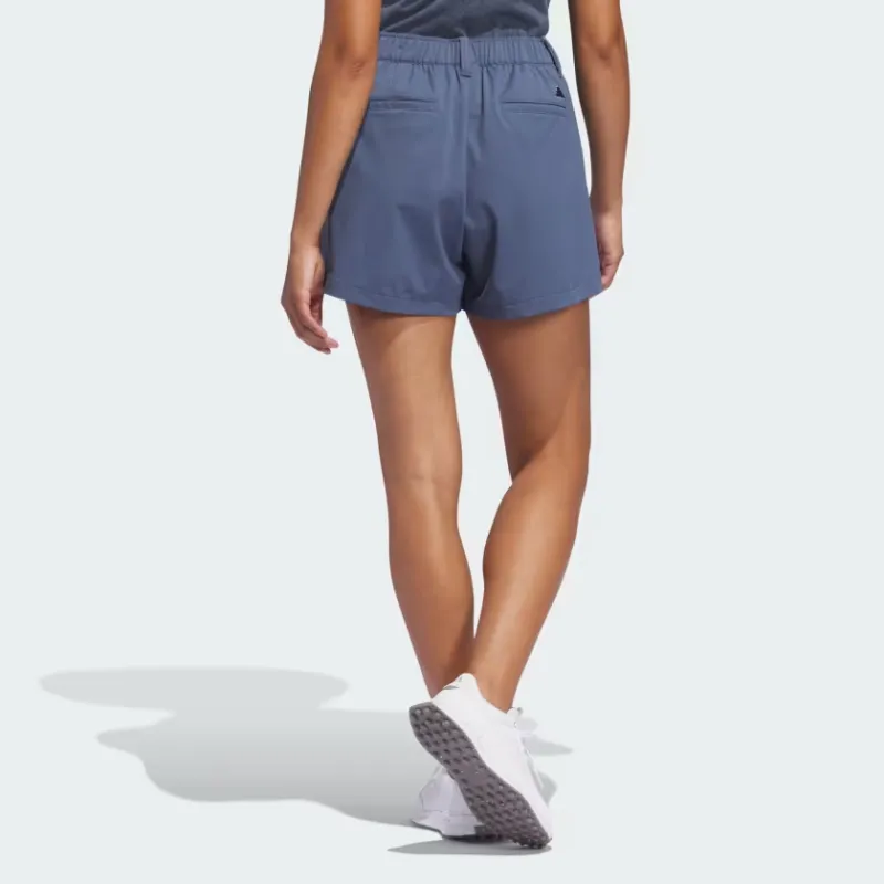 Adidas Go To Pleated Shorts Casual Shorts Women's Blue-2