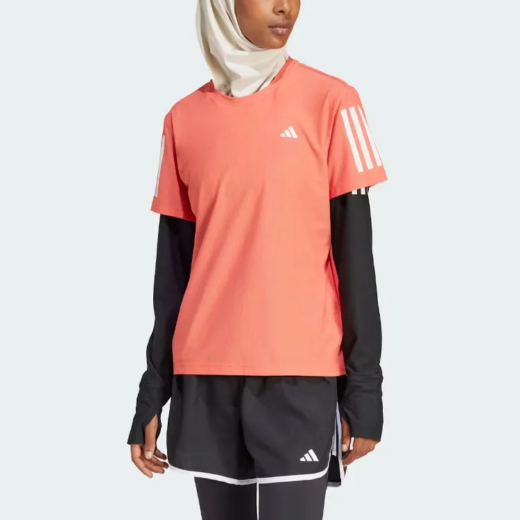 Adidas Regular T Shirt Women's Orange-1