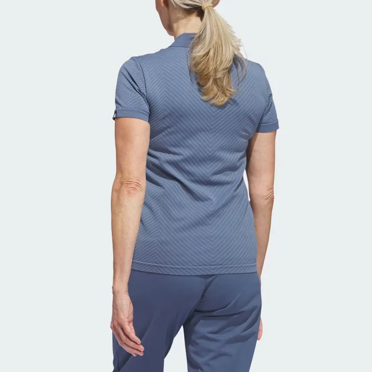 Adidas Ultimate365 Tour Primeknit Polo Shirt Polo Shirt Women's Dark Blue-2
