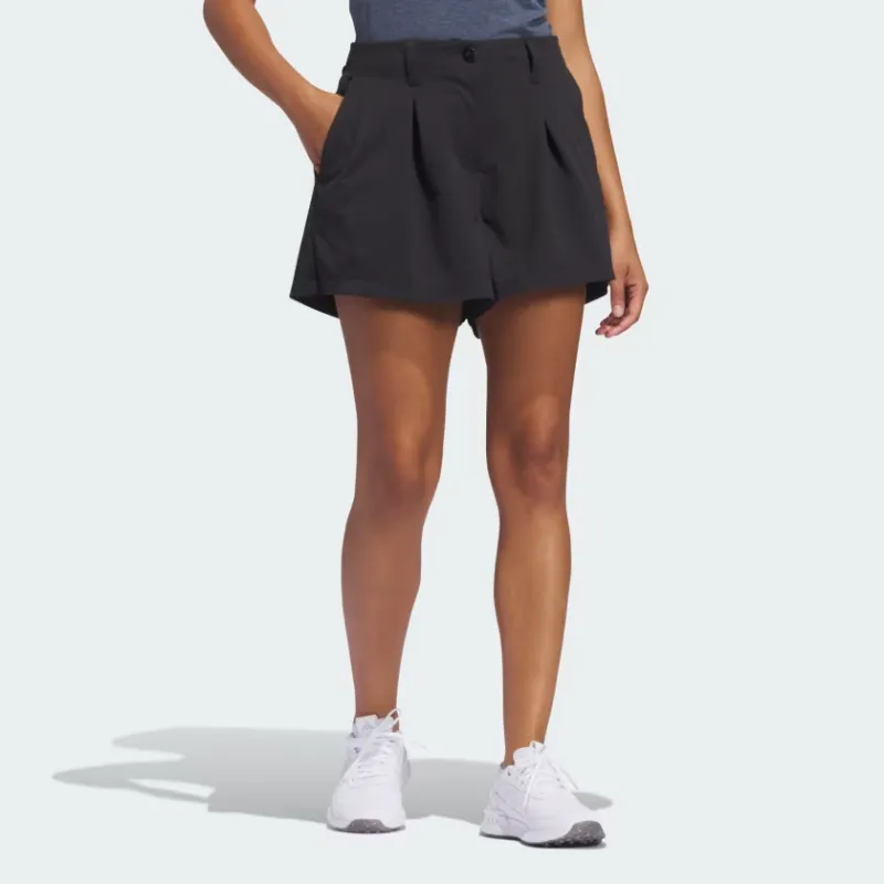 Adidas Go To Pleated Shorts Casual Shorts Women's Black-1