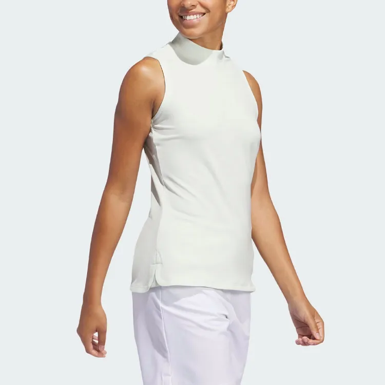 Adidas Free Shipping With AdiClub Ultimate365 Sleeveless Mock Neck Polo Shirt-3