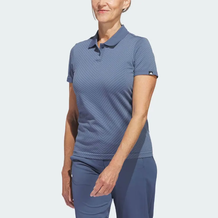 Adidas Ultimate365 Tour Primeknit Polo Shirt Polo Shirt Women's Dark Blue-3