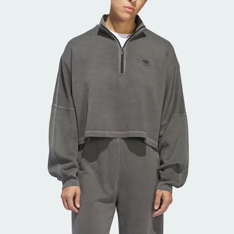 Adidas Originals Essential Essentials+ Sweatshirt Women's Gray-2