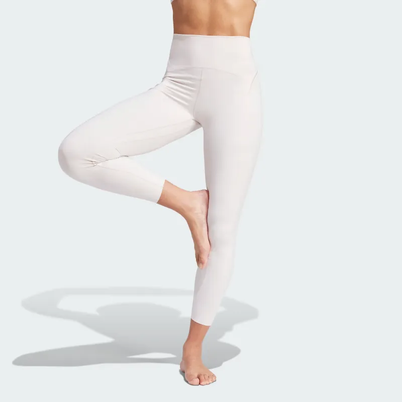 Adidas All Me Luxe 7/8 Leggings Athletic Trousers Women's White-1