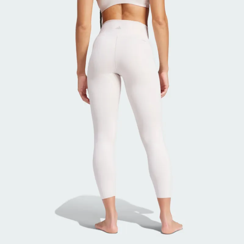Adidas All Me Luxe 7/8 Leggings Athletic Trousers Women's White-2