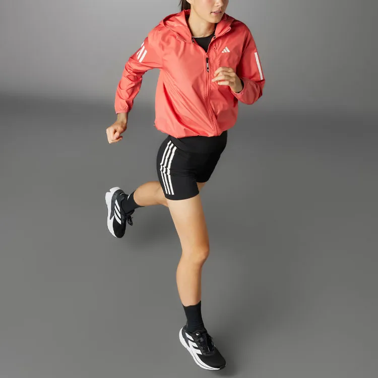 Adidas Dailyrun 3 Stripes 5 Inch Leggings Sports Shorts Women's Black-5