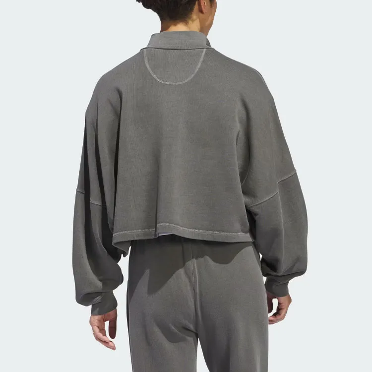Adidas Originals Essential Essentials+ Sweatshirt Women's Gray-3