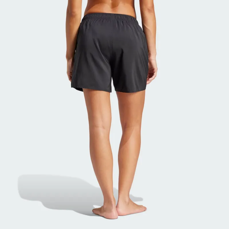 Adidas Branded Beach Shorts Sports Shorts Women's Black-2