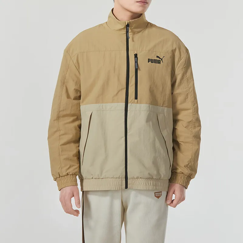 PUMA Jackets Men Khaki-2