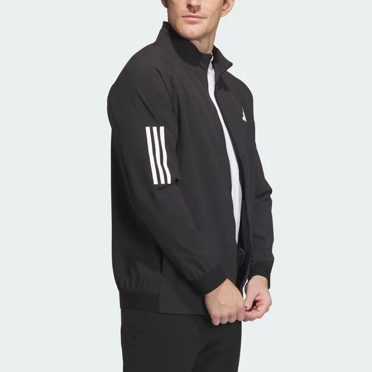 Adidas 4 Way Stretch Jacket Jackets Coats Men's Black-3