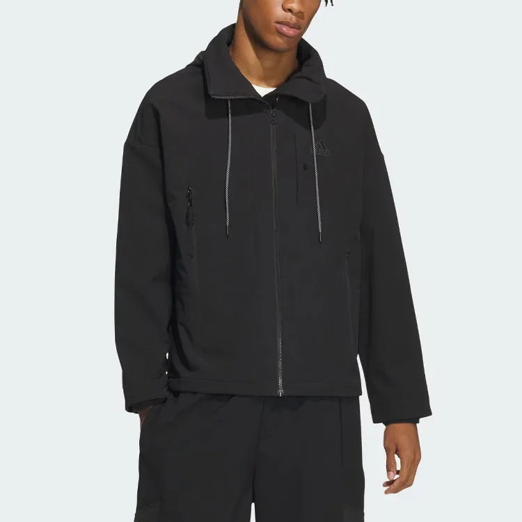 Adidas Future Style Jacket Jackets Coats Men's Black-2