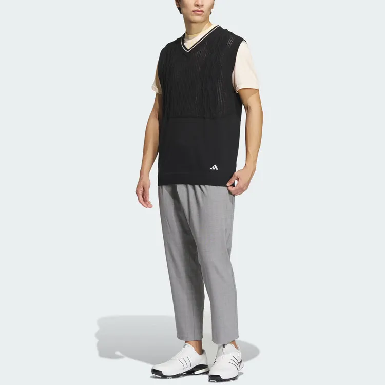 Adidas Tank Tops Men Black-4