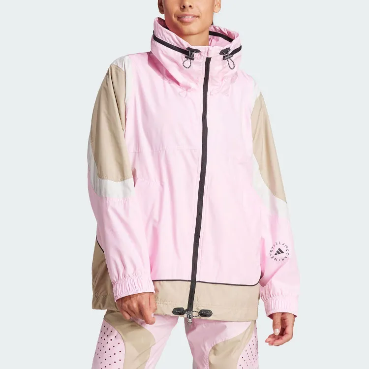 Adidas x Stella McCartney Woven Track Top Jackets & Coats Women's Pink-3