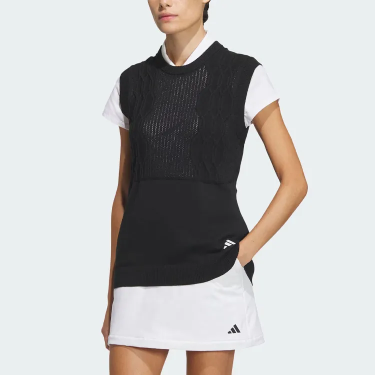 Adidas Sleeveless Sports Shirts Women's Black-1