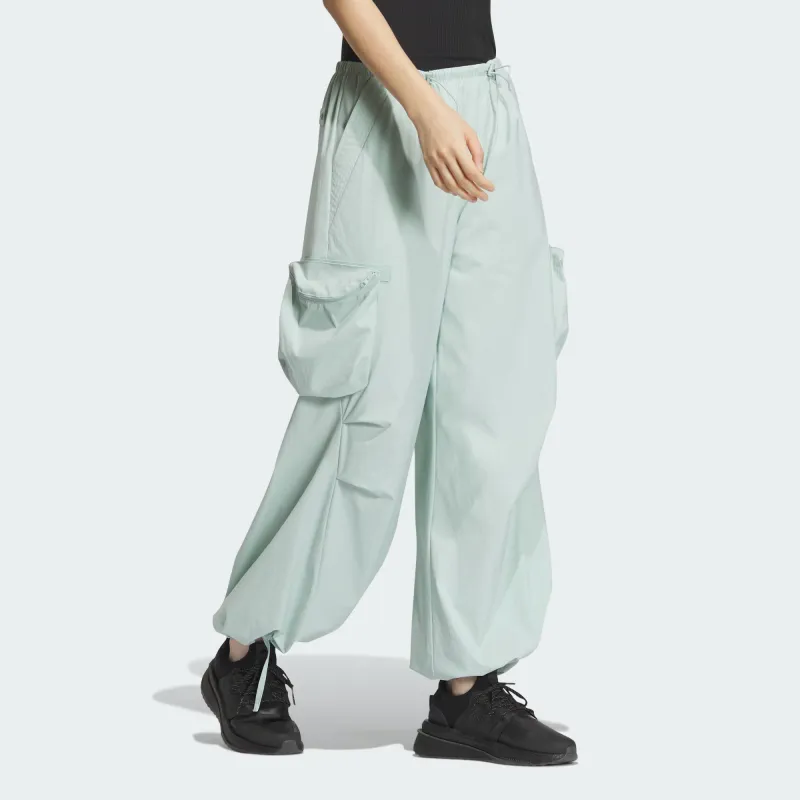 Adidas Future Style Woven Pants Woven Sweatpants Women's Light Green-2