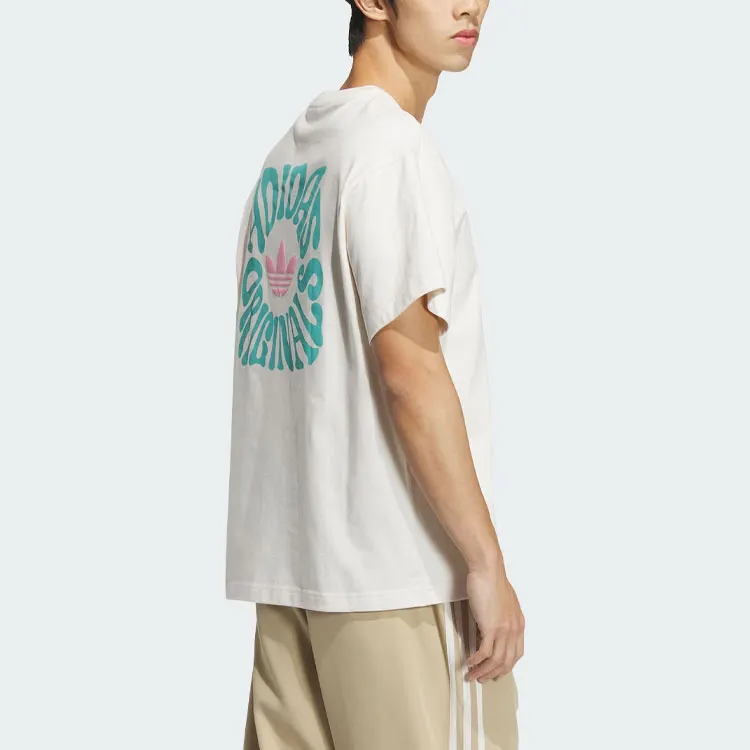 Adidas Originals SS24 T Shirt Unisex Pink White-4