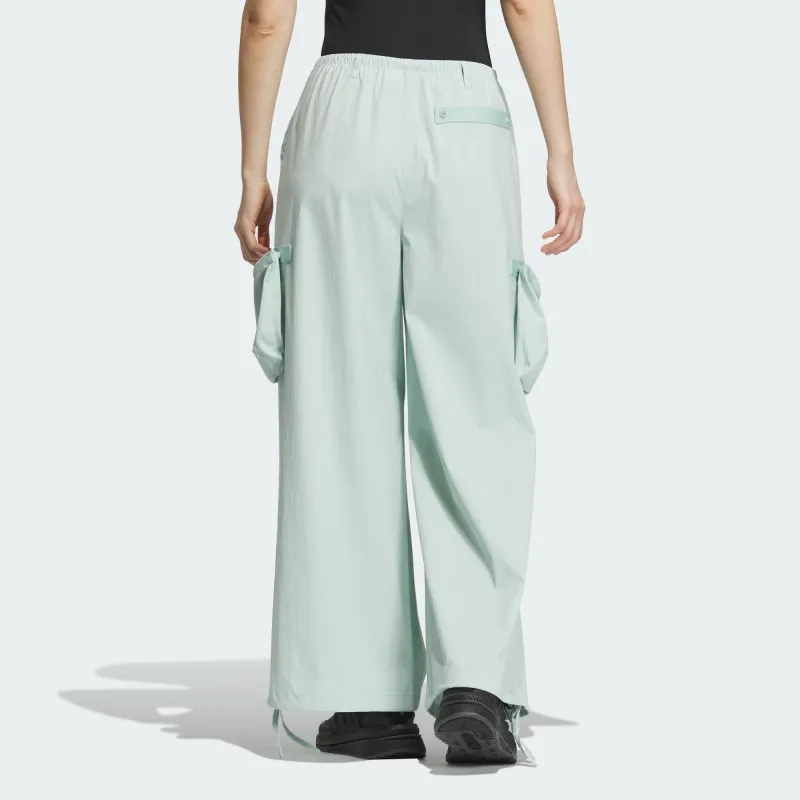 Adidas Future Style Woven Pants Woven Sweatpants Women's Light Green-3