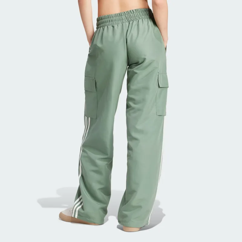 Adidas Originals Adicolor Cargo Pants Knitted Sweatpants Women's Trace Green-2