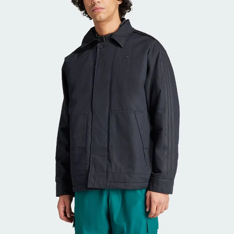 Adidas Originals Premium Essentials Premium Essentials+ Jacket Jackets Coats Men's Black-1