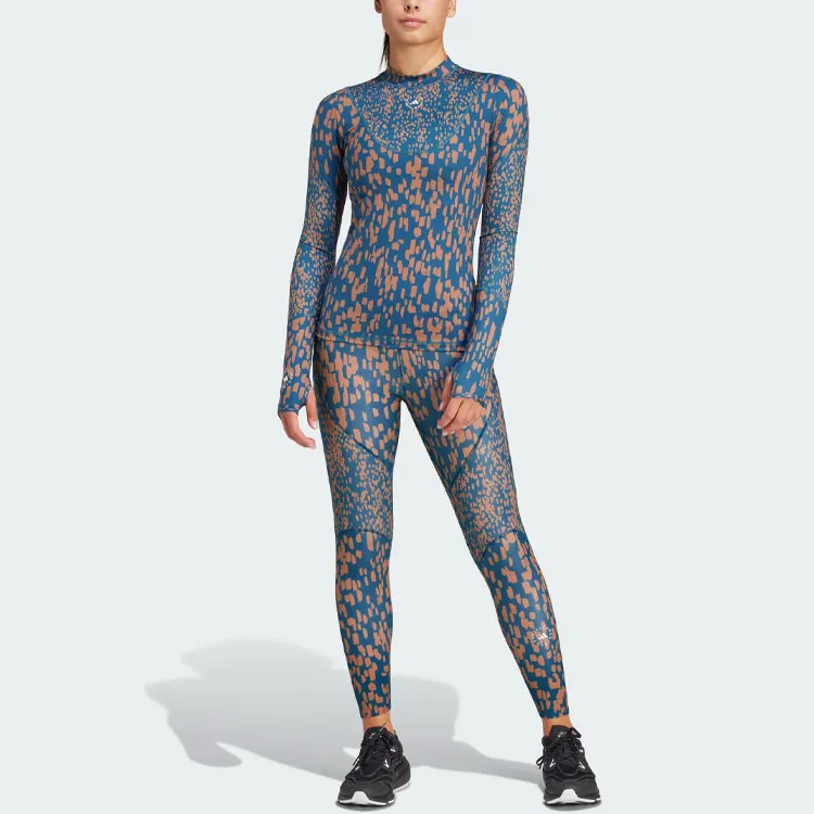 Adidas Free Shipping With AdiClub Adidas By Stella McCartney TruePurpose Training Long Sleeve Printed Tee-3