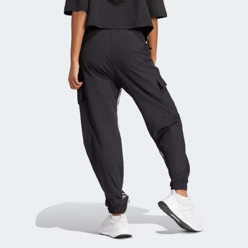 Adidas Dance All Gender Versatile Woven Cargo Tracksuit Bottoms Woven Sweatpants Women's Black-2
