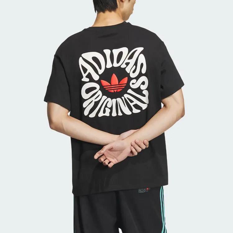 Adidas Originals SS24 T Shirt Unisex Black-3