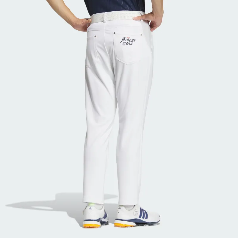 Adidas Aeroready Playgreen 9/10 Pants Knitted Sports Pants Men's White-2