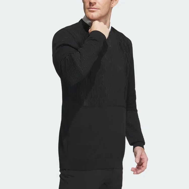 Adidas Primeknit Gradation Pattern Knitwear Men's Black-3