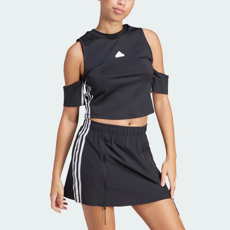 Adidas Dance Crop Top Crop Tops Women's Black-1