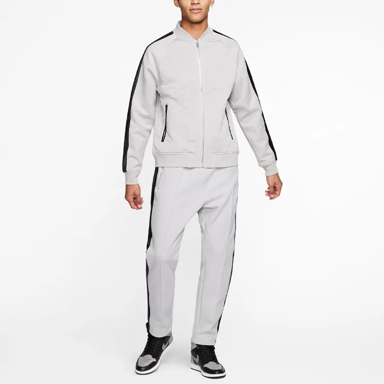 Jordan Remastered Quilted Jackets Coats Men's Gray-2