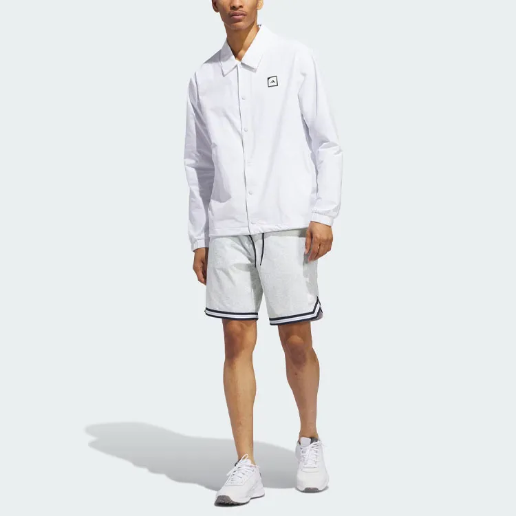 Adidas Adicross Coaches Jacket Jackets & Coats Men's White-4