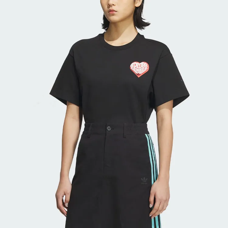 Adidas Originals SS24 T Shirt Unisex Black-4