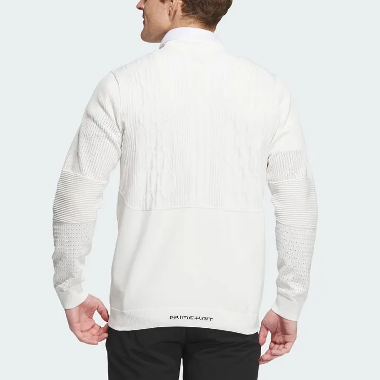 Adidas Primeknit Gradation Pattern Knitwear Men's White-1