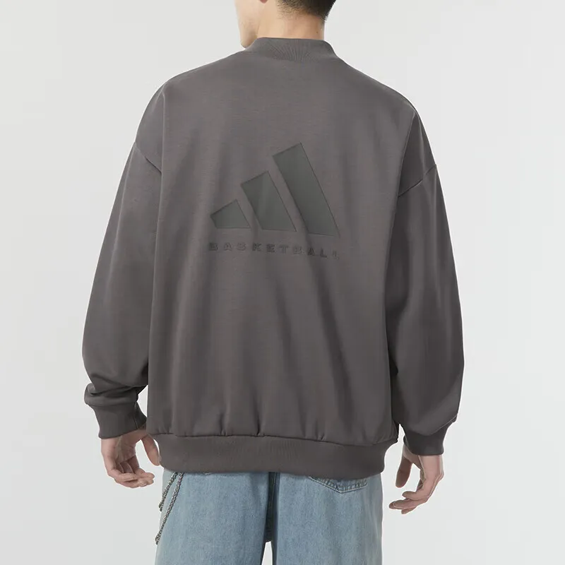 Adidas Basketball Crewneck Sweatshirt-3