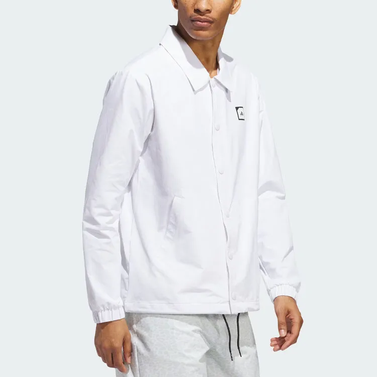 Adidas Adicross Coaches Jacket Jackets & Coats Men's White-3