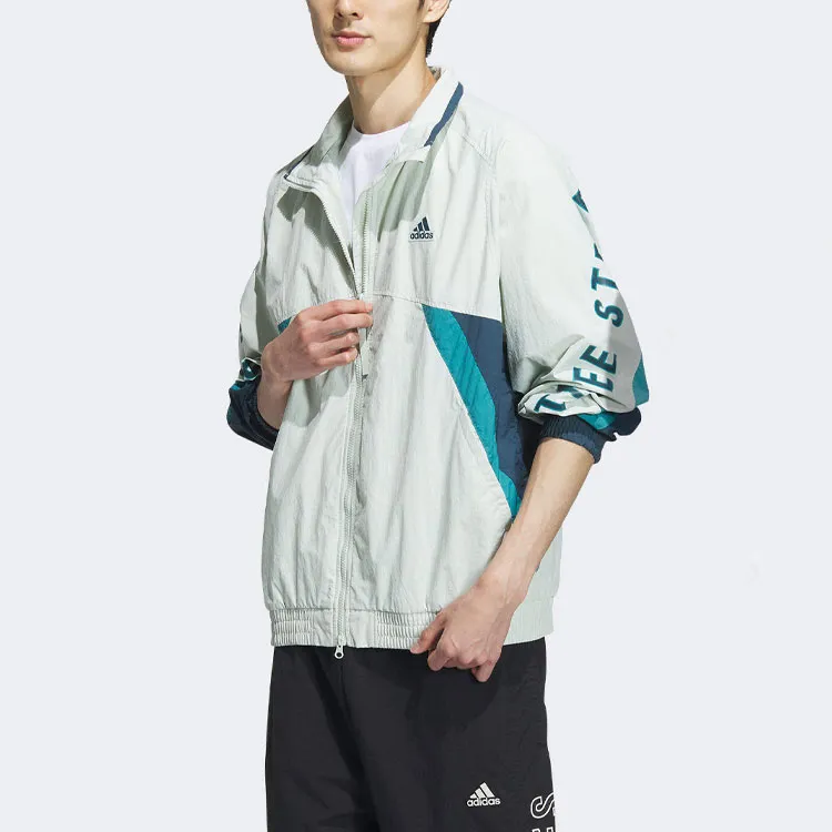 Adidas WORDING Jackets Coats Unisex Green-5
