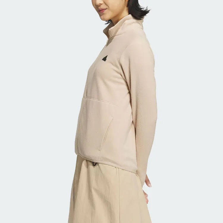 Adidas CITY ESCAPE City Escape 3 In 1 Fleece Jacket Jackets Coats Women's Jade White-7
