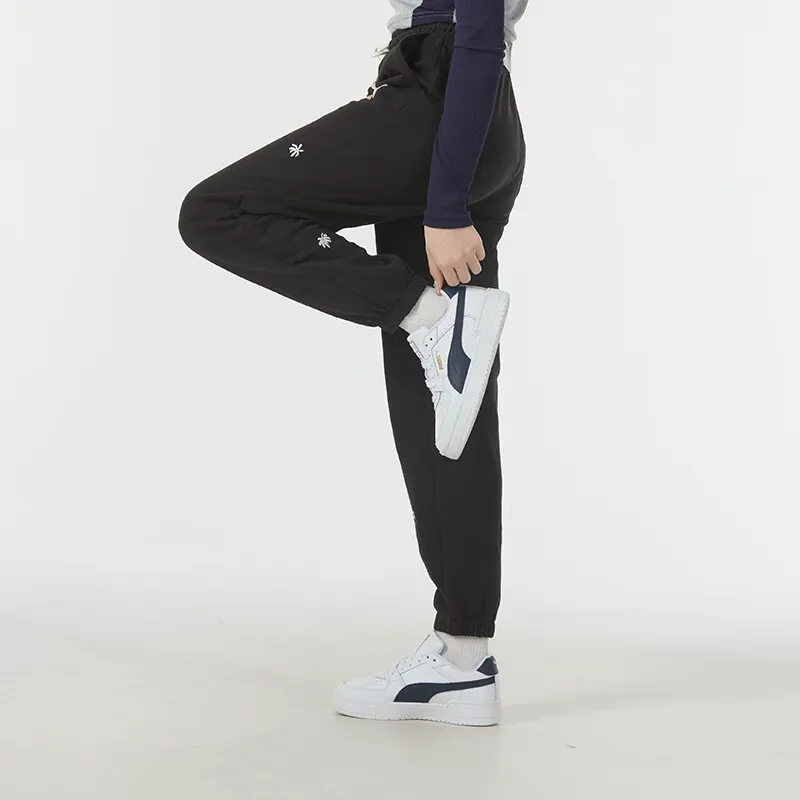PUMA Knitted Sports Pants Women's Black-5