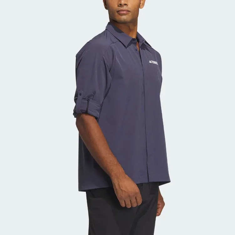 Adidas Shirt Men's Dark Navy Blue-3