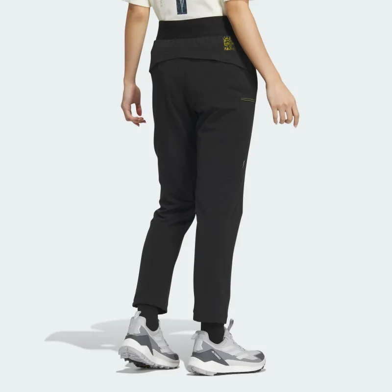 Adidas x NATIONAL GEOGRAPHIC Wind.Rdy Pants Athletic Trousers Women's Black-2