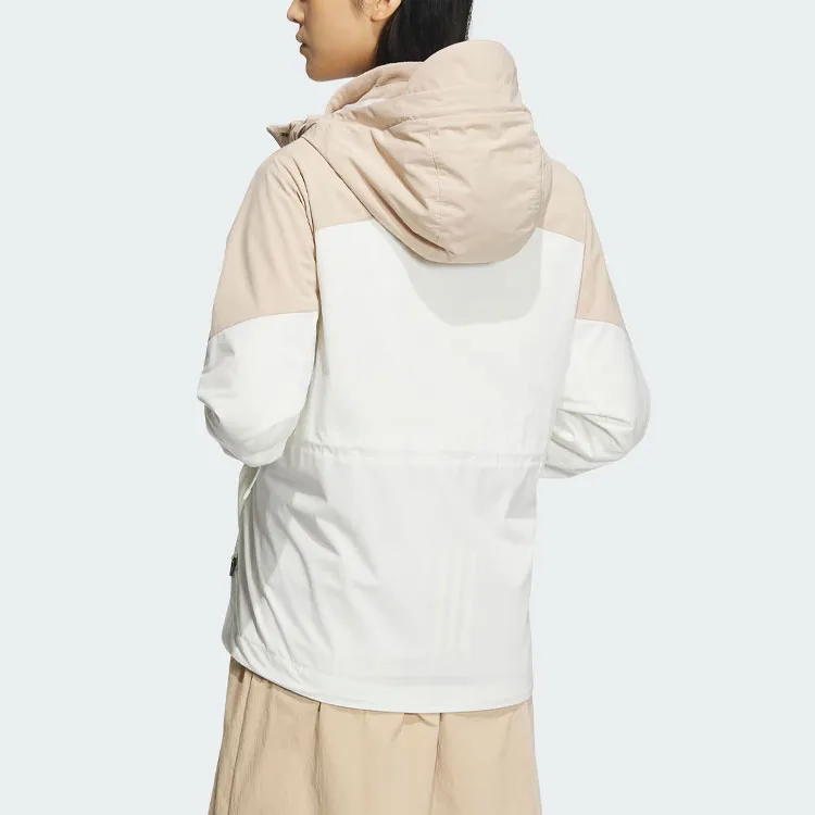 Adidas CITY ESCAPE City Escape 3 In 1 Fleece Jacket Jackets Coats Women's Jade White-3