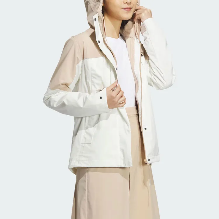Adidas CITY ESCAPE City Escape 3 In 1 Fleece Jacket Jackets Coats Women's Jade White-4