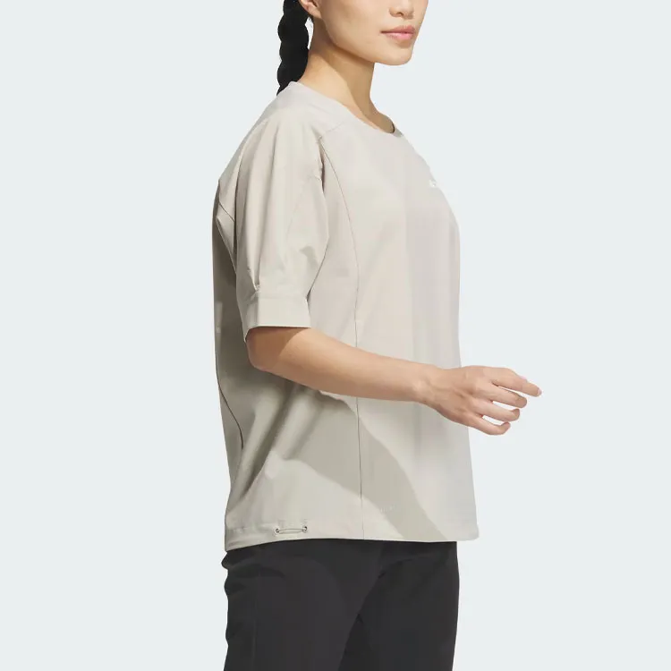 Adidas AEROREADY T Shirt Women's Light Gray-3