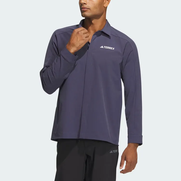 Adidas Shirt Men's Dark Navy Blue-1