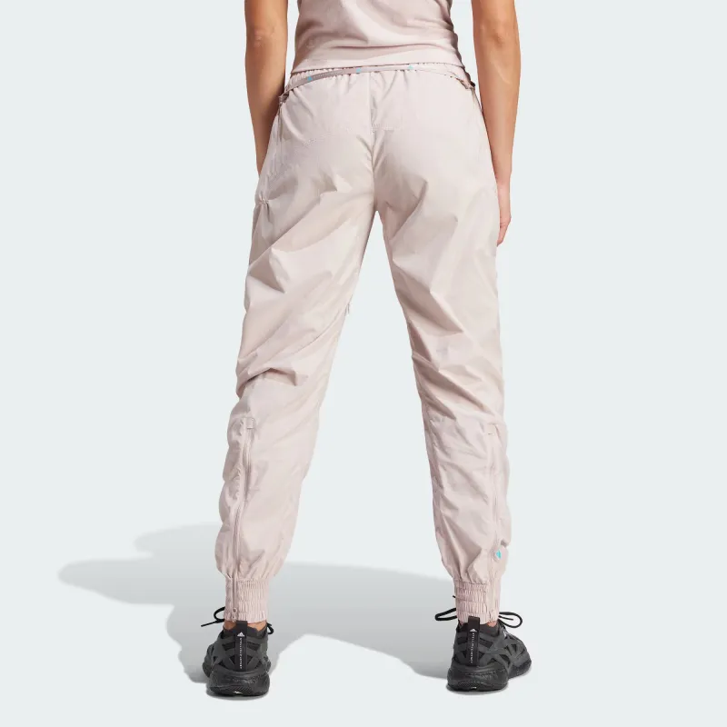 Adidas x Stella McCartney Truecasuals Woven Pants Athletic Trousers Women's Rose Red-2